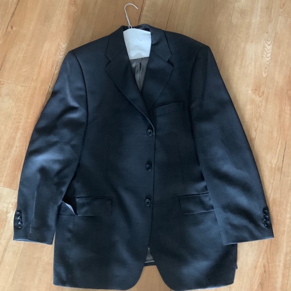 Profilo Classics Mens Blazer Size 40 short Dk Grey - Picture 3 of 9